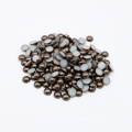 High Quality Half Round Loose Flat Back Resin Pearl for Jewelry Making, Z36-Dark Coffee